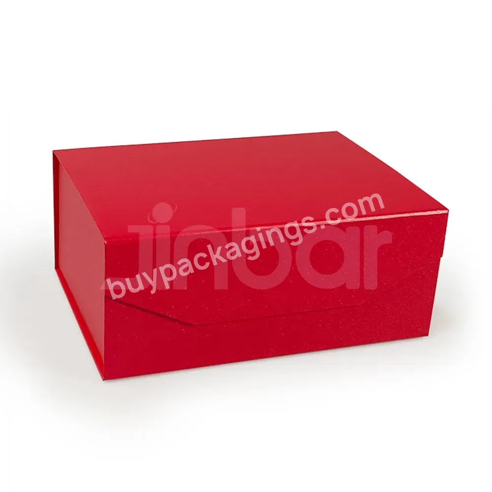 Red Magnetic Box Lipstick Packaging Custom Perfume Package Box For Gifts