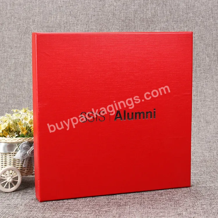 Rigid Board Cardboard Packaging Paper Gift Box 2 Piece Box With Lid For Shoes & Clothing