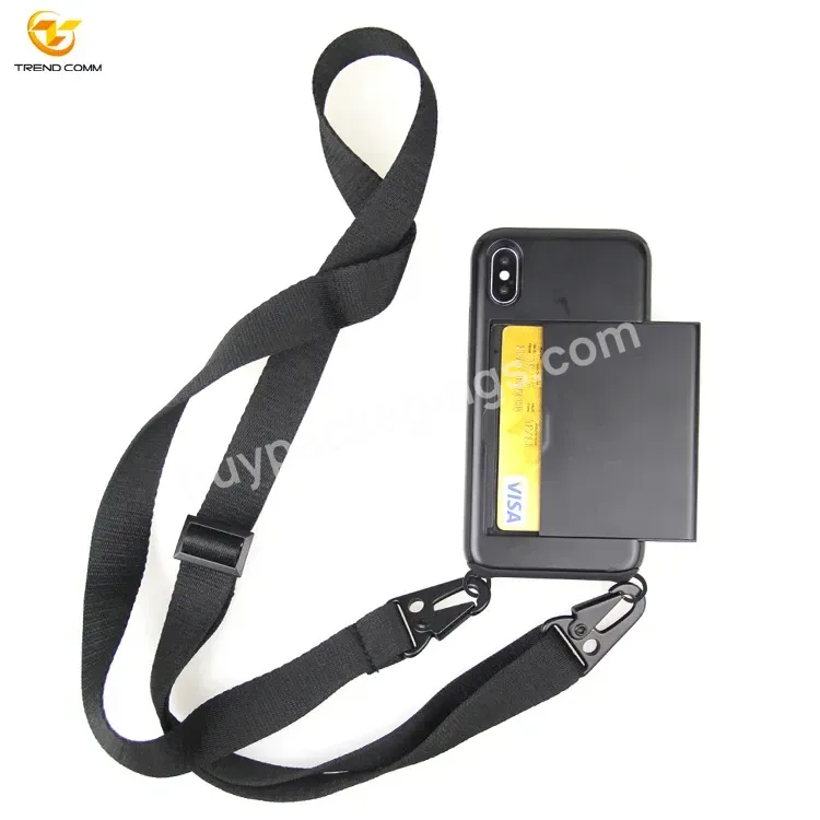 Strap Luxury Card Wallet Necklace Phone Case For Iphone Xs Max 11