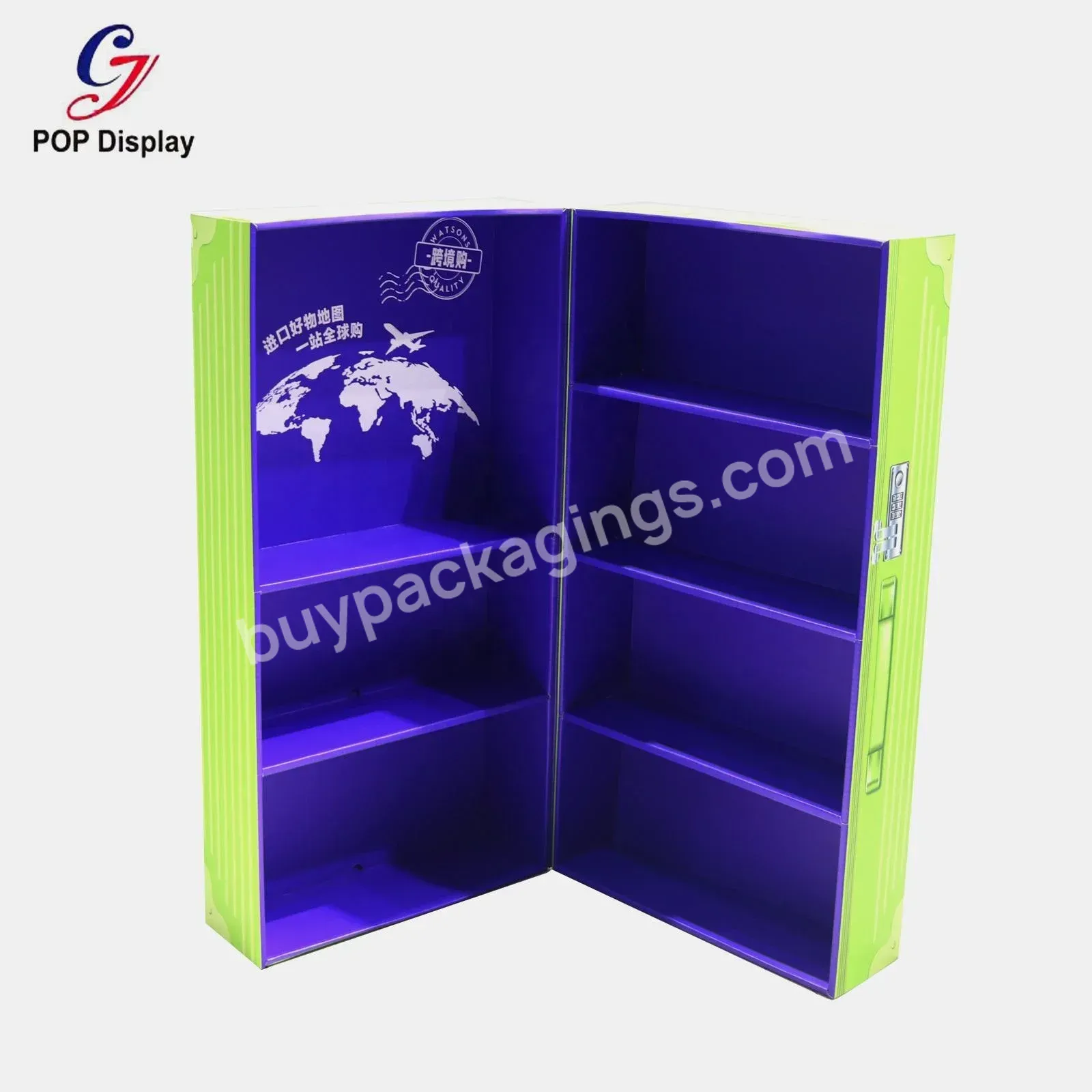 Supermarket Shop Promotion Custom Daily Goods Display Stand Travel Box Display Stand Shampoo Skin Care Product - Buy Daily Goods Display Stand,Travel Box Display Stand,Shampoo Display Stand.