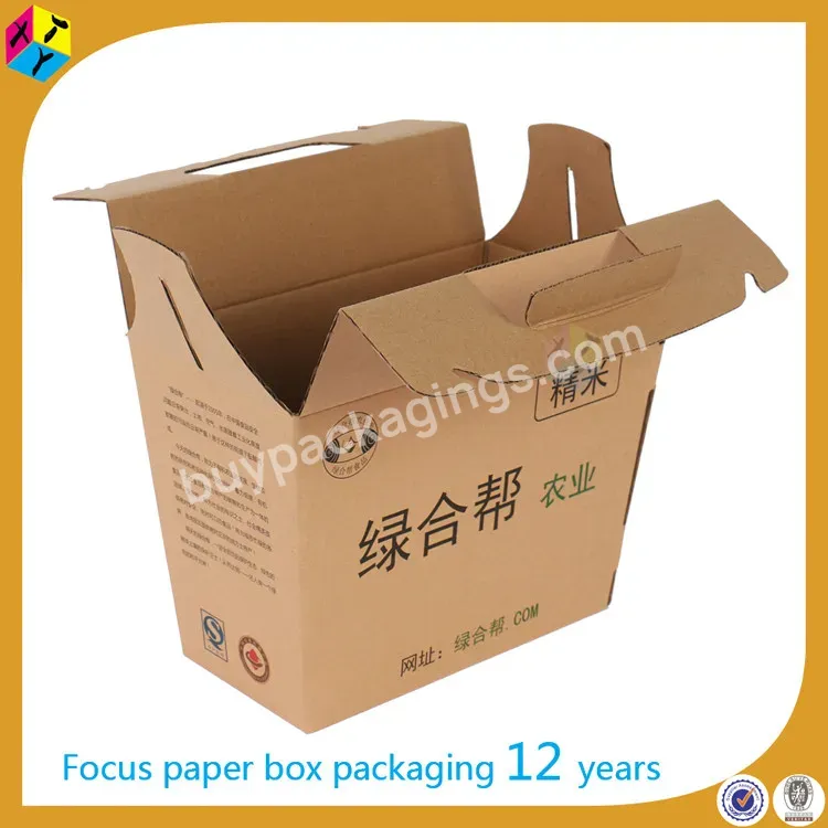 Take Out With Handle Custom Cardboard Picnic Boxes