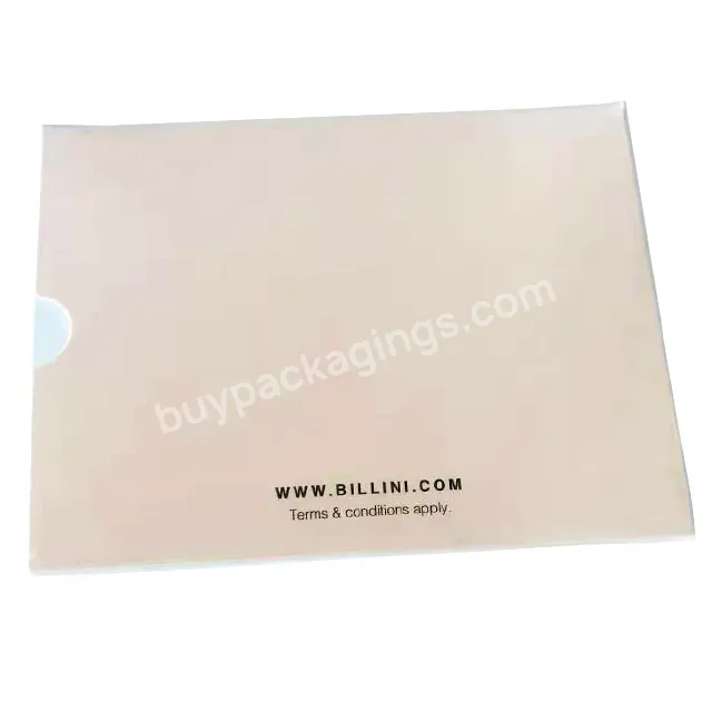 The Newest Custom Printing Packaging Voucher Gift Boxes Card Package