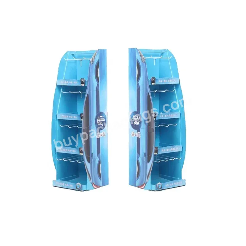 Two Sides Sock Rotating Hook Display Rack,Customized Cardboard Display Stand With Hooks For Display - Buy Hook Display Stand,Hook For Displays,Display Racks With Hook.