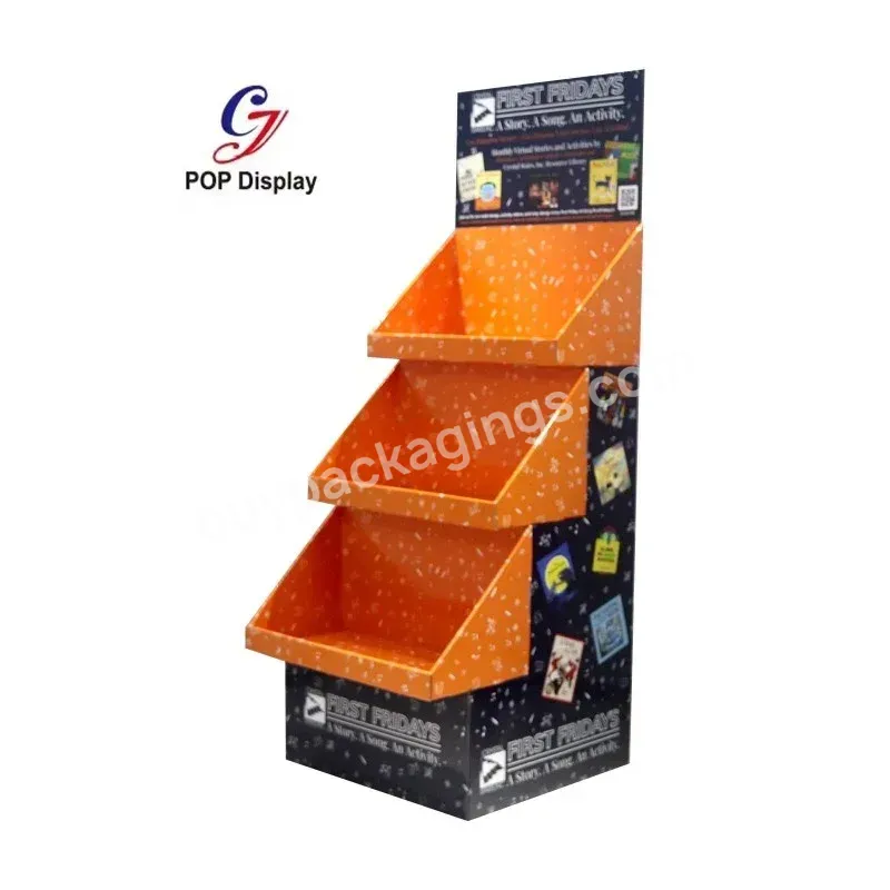 Wholesale Advertising Cardboard Retail Pos Stand Corrugated Carton Paper New Design Display With Logo Ad For Energy Drink