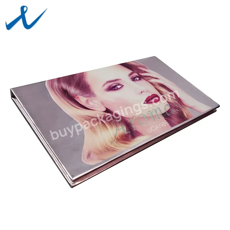 Wholesale Custom 18 Color Eyeshadow Palette Box Cardboard Paper Makeup Eye Shadow Cosmetic Box