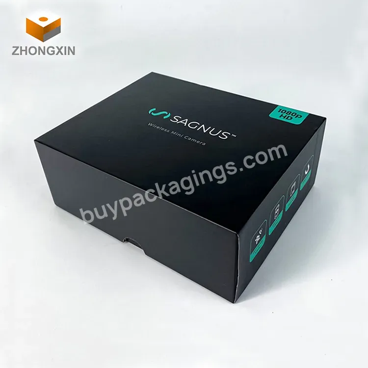 Wholesale Custom Logo Smart Electronic Packaging Boxes High Quality Printed Heaven And Earth Cover Paper Box
