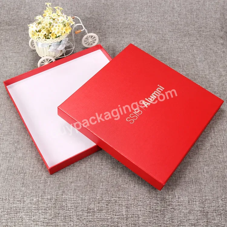 Wholesale Custom Luxury Empty Rigid Packaging Boxes Gift 2 Piece Box With Lid For Shoes & Clothing