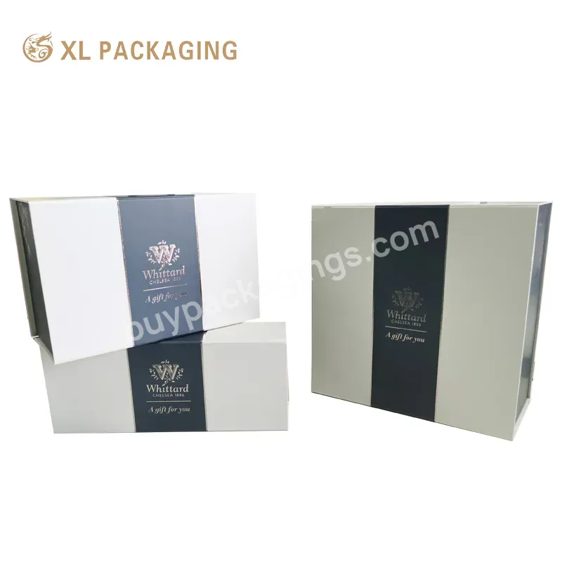 Wholesale Custom Luxury Hot Stamping Magnetic Closure Box Hardboard Foldable Flat Shipped Gift Paper Box - Buy Foldable Paper Gift Box,Hardboard Gift Box With Logo Package,Flip Top Boxes With Magnetic Catch.