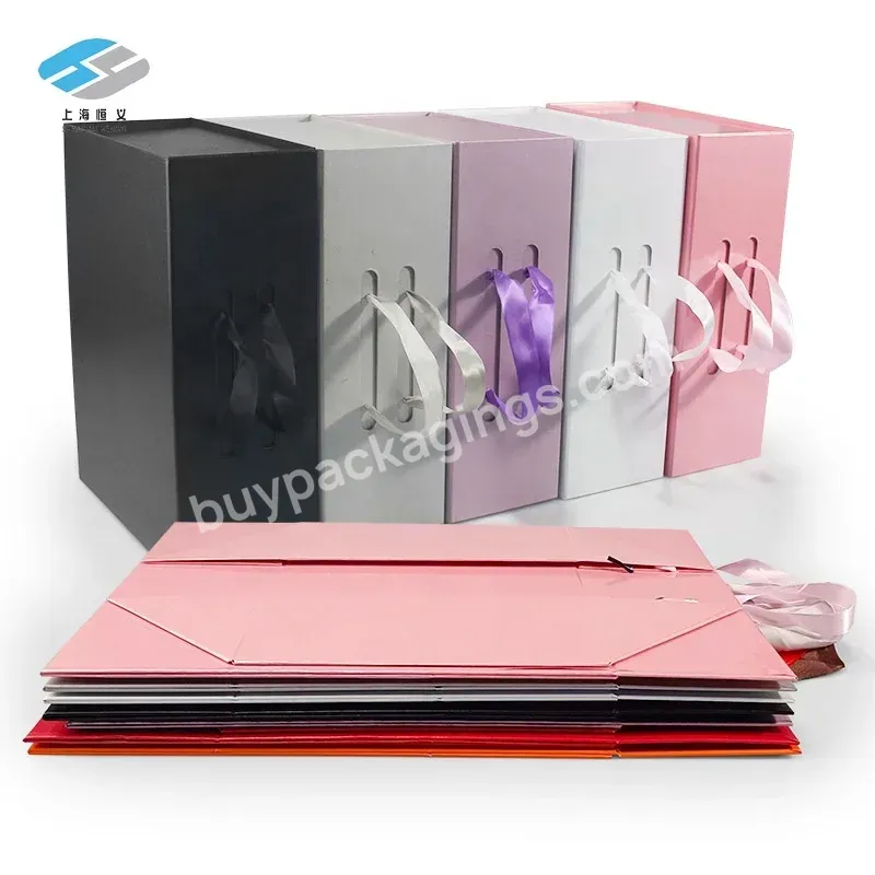 Wholesale Custom Size Color Logo Candle Set Champagne Flute Boxes Gift Box For Valentines Day