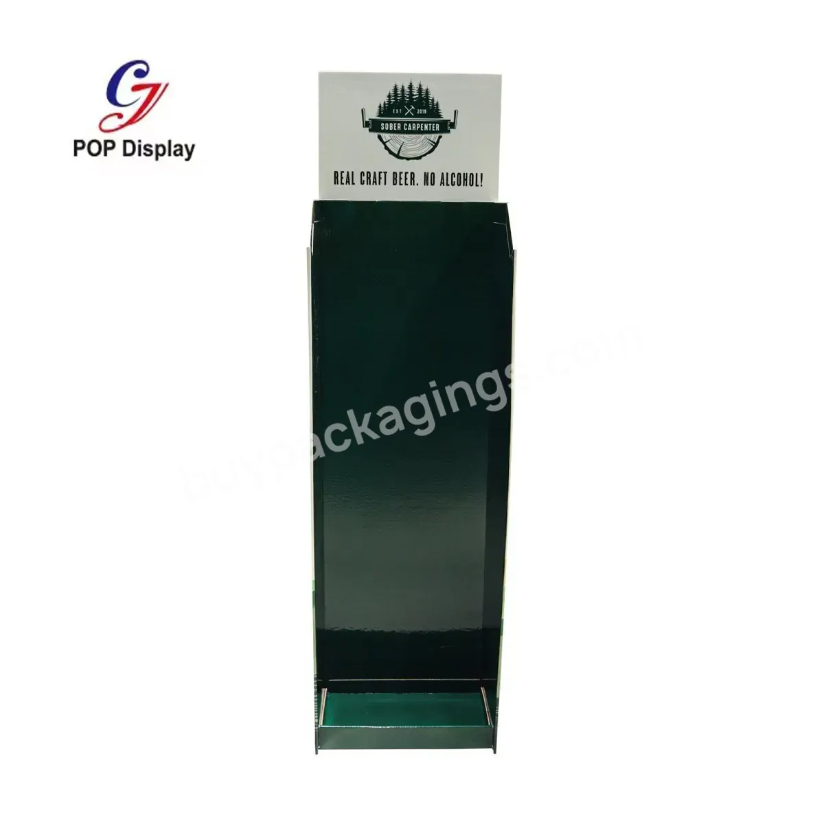 Wholesale Customized Logo Cardboard Retail Pop Stand Corrugated Cartoon Paper Display For Energy Drinks Beer Cans Store - Buy Supermarket Rack Display Stand,Corrugated Cartoon Paper Display,Customized Logo Cardboard Retail Pop Stand.