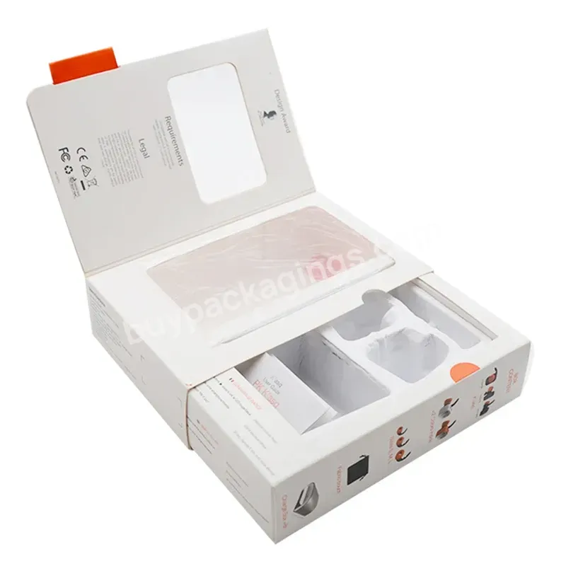 Wholesale Customized Printed Folding Durable Paper Boxes Wireless Earbuds Packaging Box Magnetic Closure Gift Box