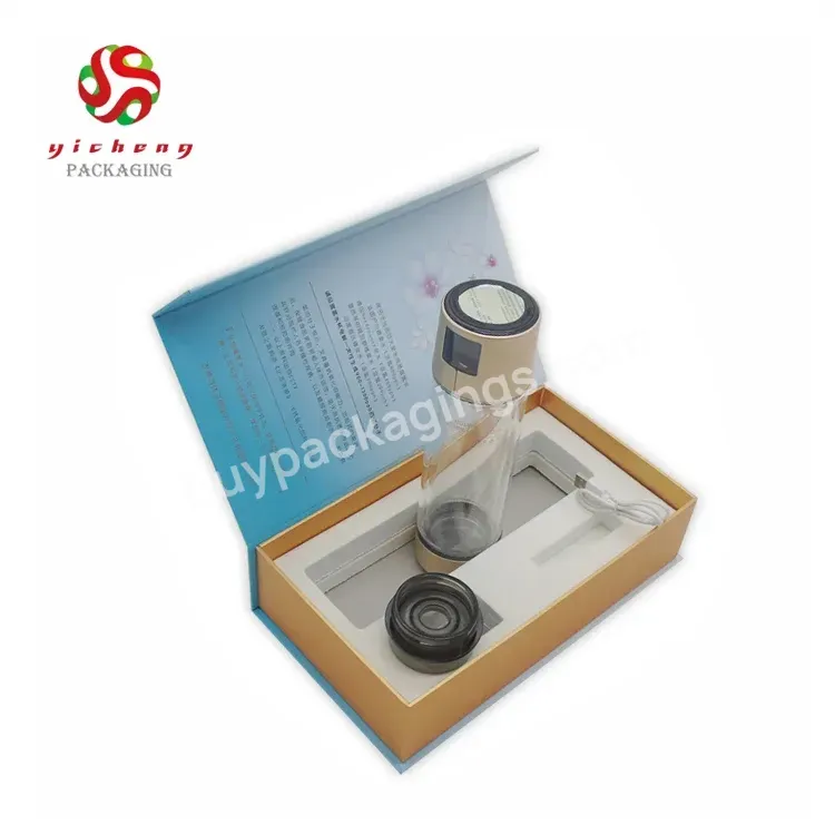 Wholesale Gift Paper Box Custom Logo Printed Paper Packaging Gift Box For Mug Water Cup Bottle