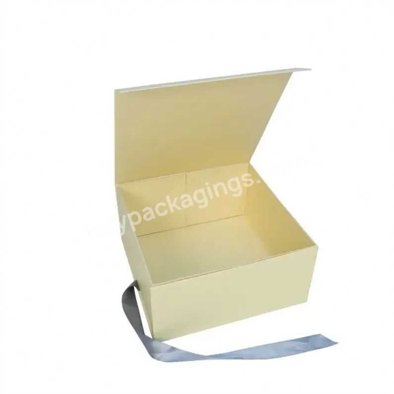Wholesale In Stock Laser Paper Magnetic Closure Packaging Folding Holographic Folding Gift Box