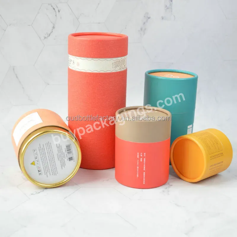 Wholesale Luxury Cylinder Paperboard Tube Gift Box Tube Packaging Paper Cosmetic Canister Cylinder Packaging Box - Buy Lipstick Tubes With Logo And Custom Box,Paper Tube Box Packaging,Paper Tube Gift Box.