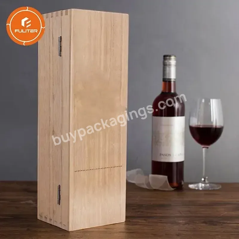 Wholesale Luxury Father's Day Fancy Black Wooden Empty Packaging Wine Set Gift Box Single - Buy Wine Wood Box,Empty Wooden Gift Boxes For Wine And Spirits,Father's Day Gift.