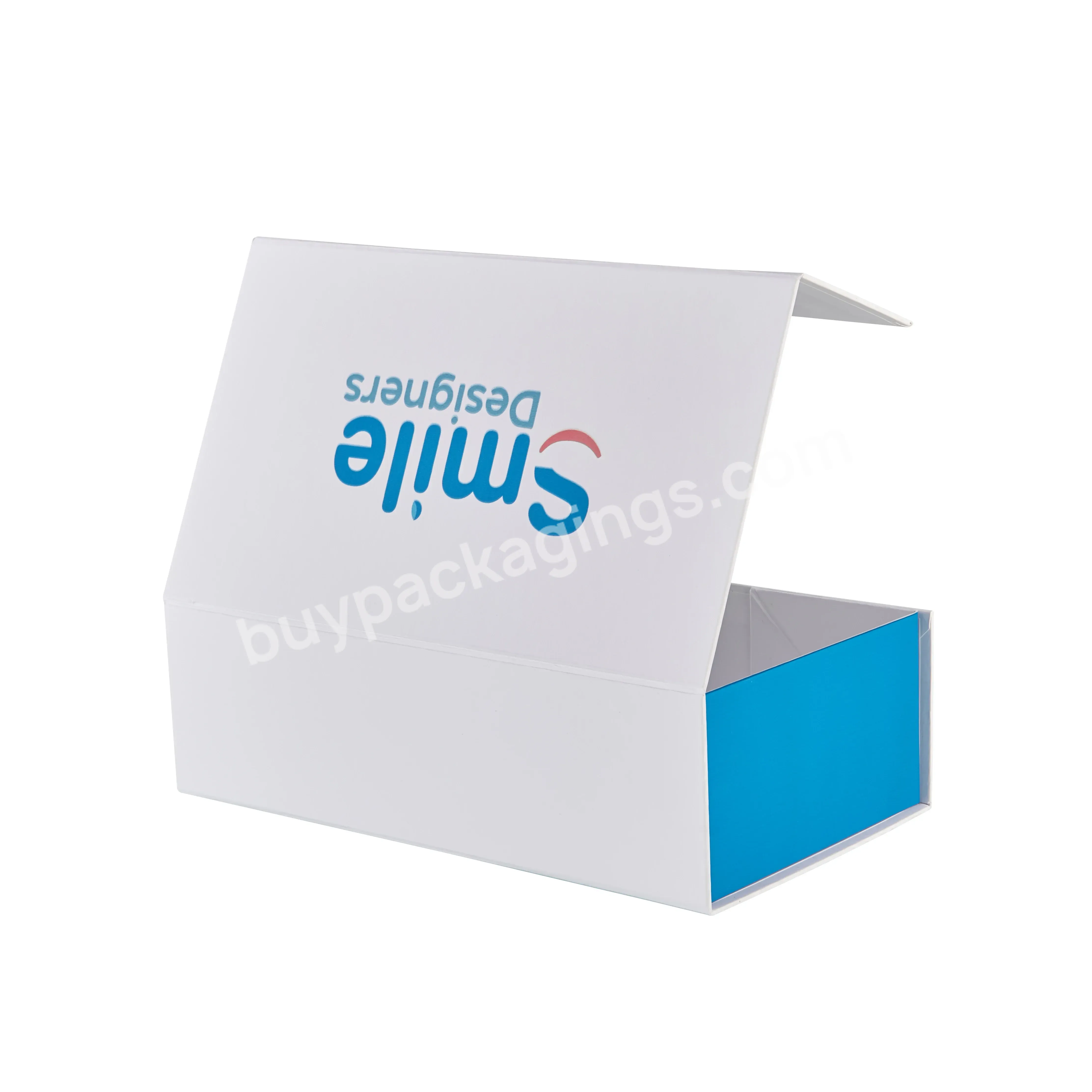 Wholesale Price Custom Rigid Magnetic Close Boxes Folding Paper Flat Pack Box Luxury Gift Box Free Sample