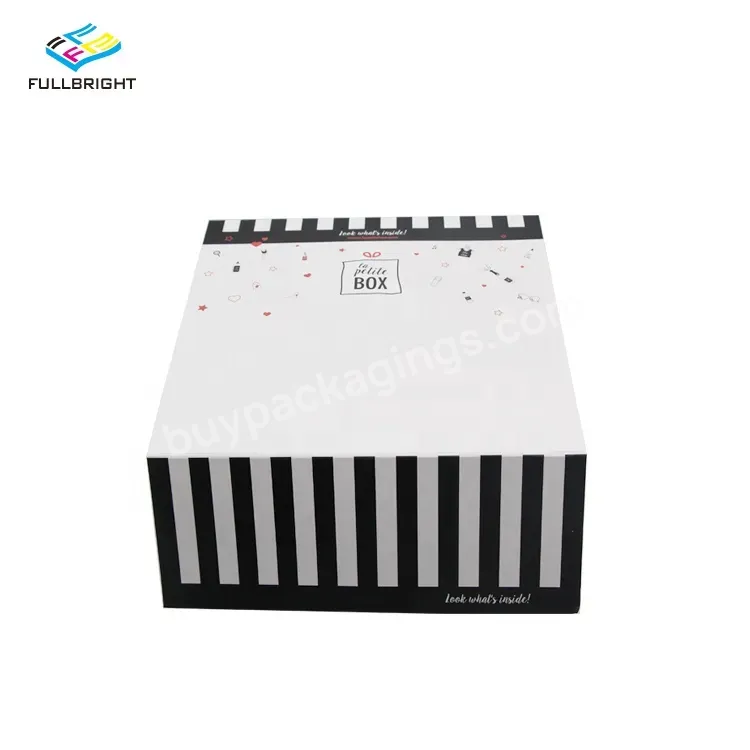 Wholesale Sustainable Collapsible Folding Clothe Shoe Storage Cardboard Paper Box Packaging In Stock